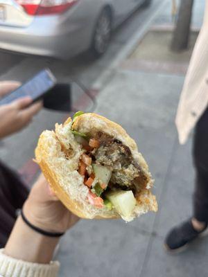 Grilled lemongrass pork banh mi!