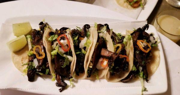 Mushroom tacos