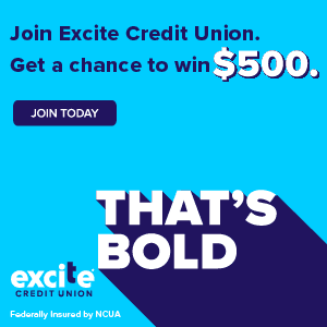 Get a chance to win $500 when you join Excite CU