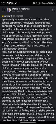 Ruidoso shuttle true hiding on Google as well as Facebook various reviews about the negative experience's..