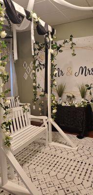 One-of-a-kind mini wedding ceremony option!