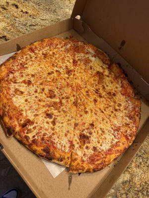 Large cheese pizza