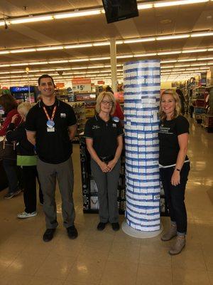 Morse Road Big Lots... Doing great things for Nationwide Childrens Hospital!