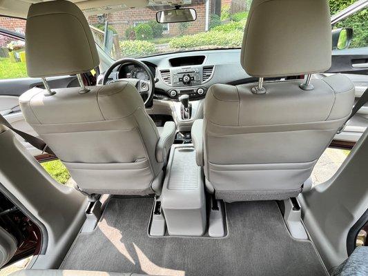 Inside of CR-V