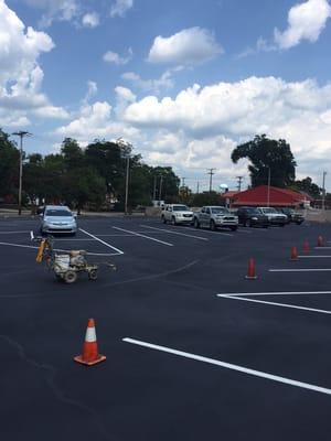 ASPHALT REJUVENATION AFTER PICS: