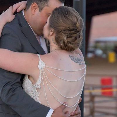 Wedding updo