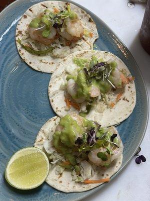 Shrimp tacos