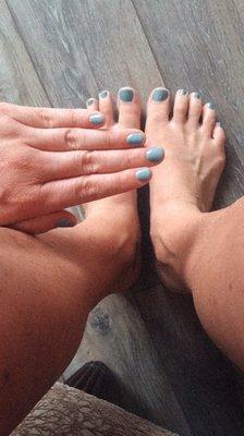 Pedi/mani combo set