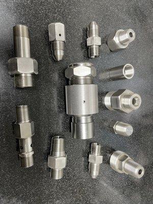 Hose fittings and adapters