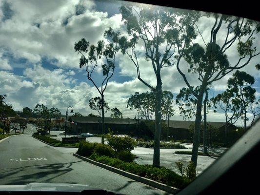 MONARCH BAY PLAZA, Dana Point, California!  Christmas Cloud Porn!