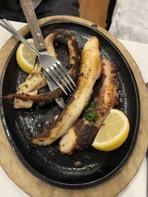 Grilled octopus