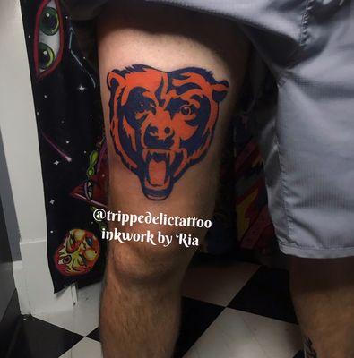 Bears logo tattoo by Ria