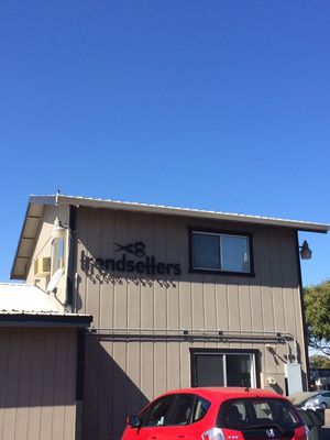 View of the salon from Highway 12 coming off the Rio Vista Bridge!