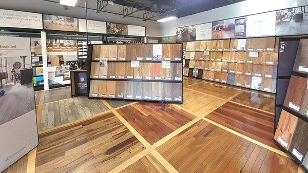 Interior of LL Flooring #1042 - Blaine | Left Side View