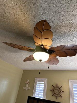 Fan installs