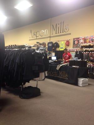 Aspen mills inc uniform store....great place and awesome customer service supplying all your uniform needs