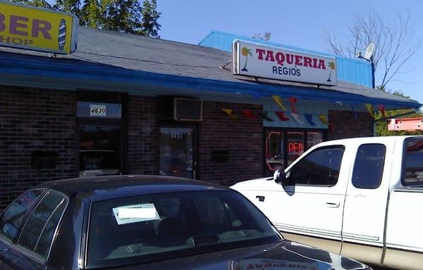 Regio's Taqueria. 4632 N Post Rd. October 2011.