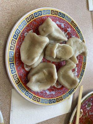 Steamed dumplings