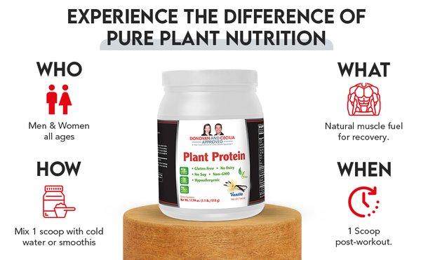 Plant Protein Vanilla Uses