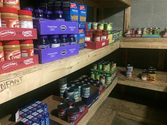 Our Food Pantry...For anyone & everyone!