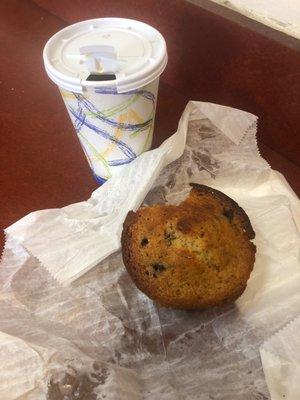 Great coffee & muffin