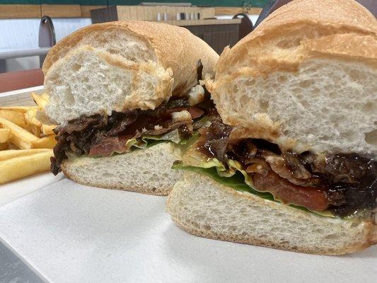 BBQ Roast Beef Poboy