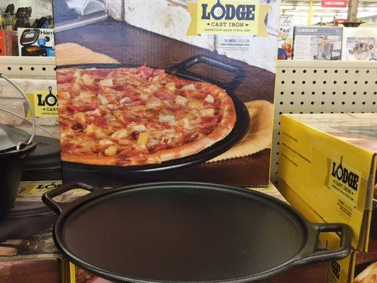 Cast Iron Pizza pans from Lodge