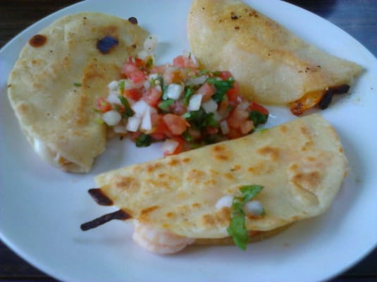 Shrimp Quesdillas !