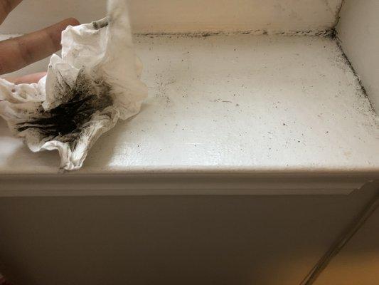 Dirt in my house through the window