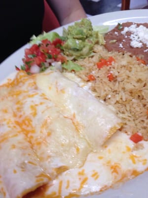 Chicken Sour Cream Enchiladas