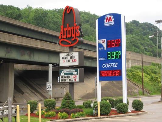 Arby's near Wheeling West Virginia