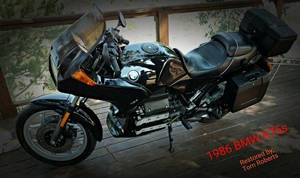 BMW K75 full Restorations for vintage Motorcycles available