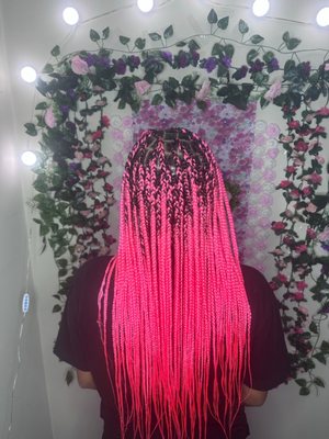 Knotless braids