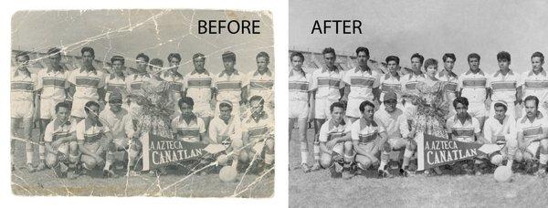 Do you have special photograph that you think is beyond repair? We might be able to help!