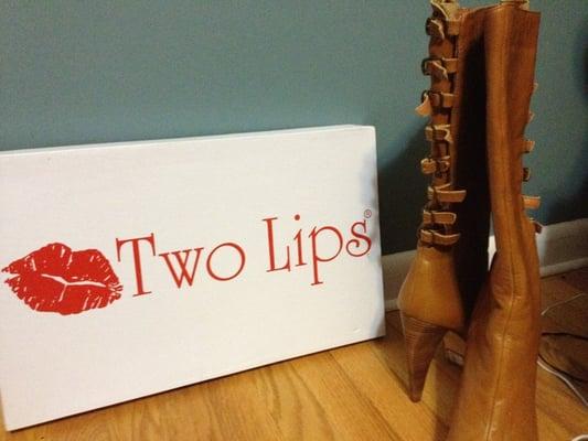 Two Lips... Under the radar brand w sweet styles, acceptable prices and leather!!!