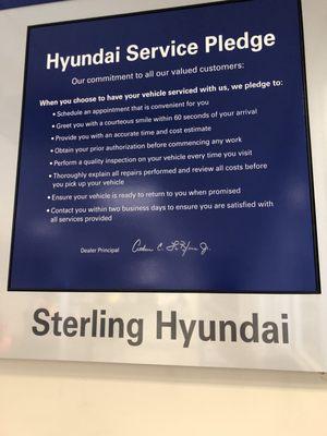 I was surprised to see pledge in Hyundai Lafayette from Arthur C LeBlanc Jr. we have never been contacted after services done in 10 years.