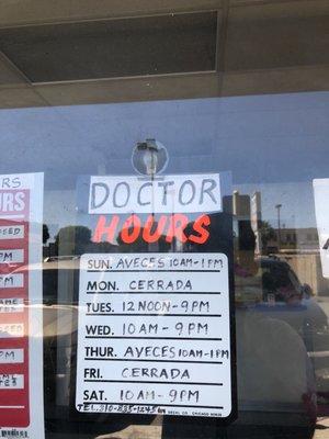 Doctor Hours