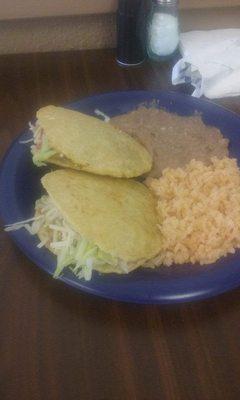 Gorditas plate