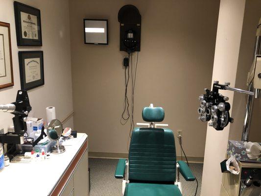 Dr. Andrea Andrud's exam room