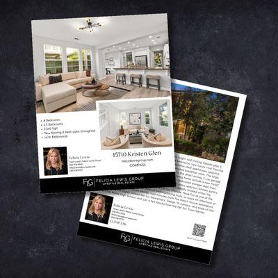 8.5 x 11 Real Estate Flyer