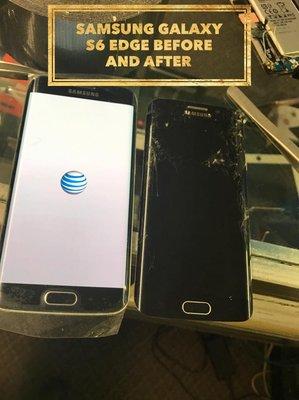 Samsung Cellphone screen replacement.