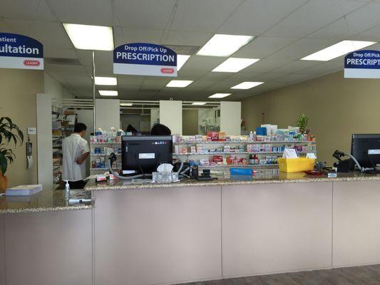 Inside pharmacy