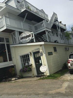 Antiques of Meredith -- 5 Main Street, Meredith            Storefront