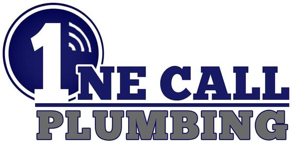 One Call Plumbing Logo Horizontal