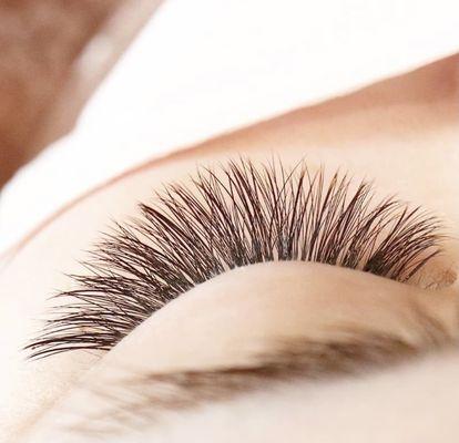 Volume eyelash extensions