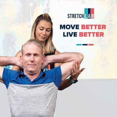 At StretchLab, we are passionate about serving others into moving better, living better, and being free to enjoy a full quality of life!