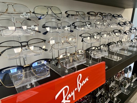 Large selection of Ray Bans