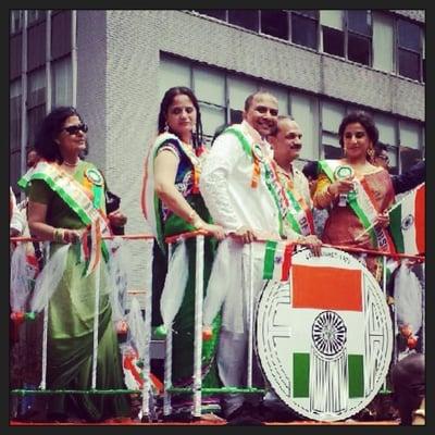 33rd India Day Parade. Grand Marshal: Vidya Balan.