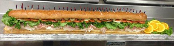 3 foot party sub