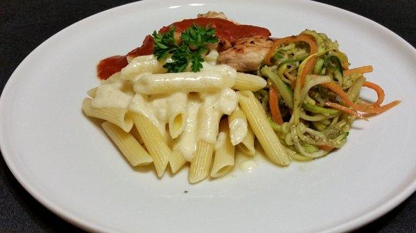 One of our budget menu Italian meal starting at $15 per head includes a salad and appetizer and non-alcohol beverages